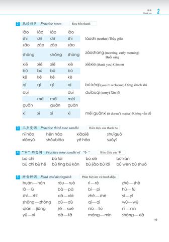  Giáo trình phát triển Hán ngữ Nói - Giao tiếp Sơ cấp 1 (TB 2023) 