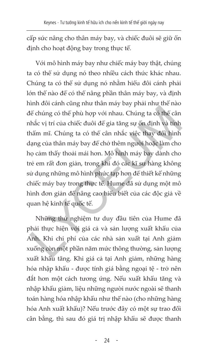 Keynes – Tư Tưởng Kinh Tế Hữu Ích Cho Nền Kinh Tế Thế Giới Ngày Nay  - Peter Temin & David Vines