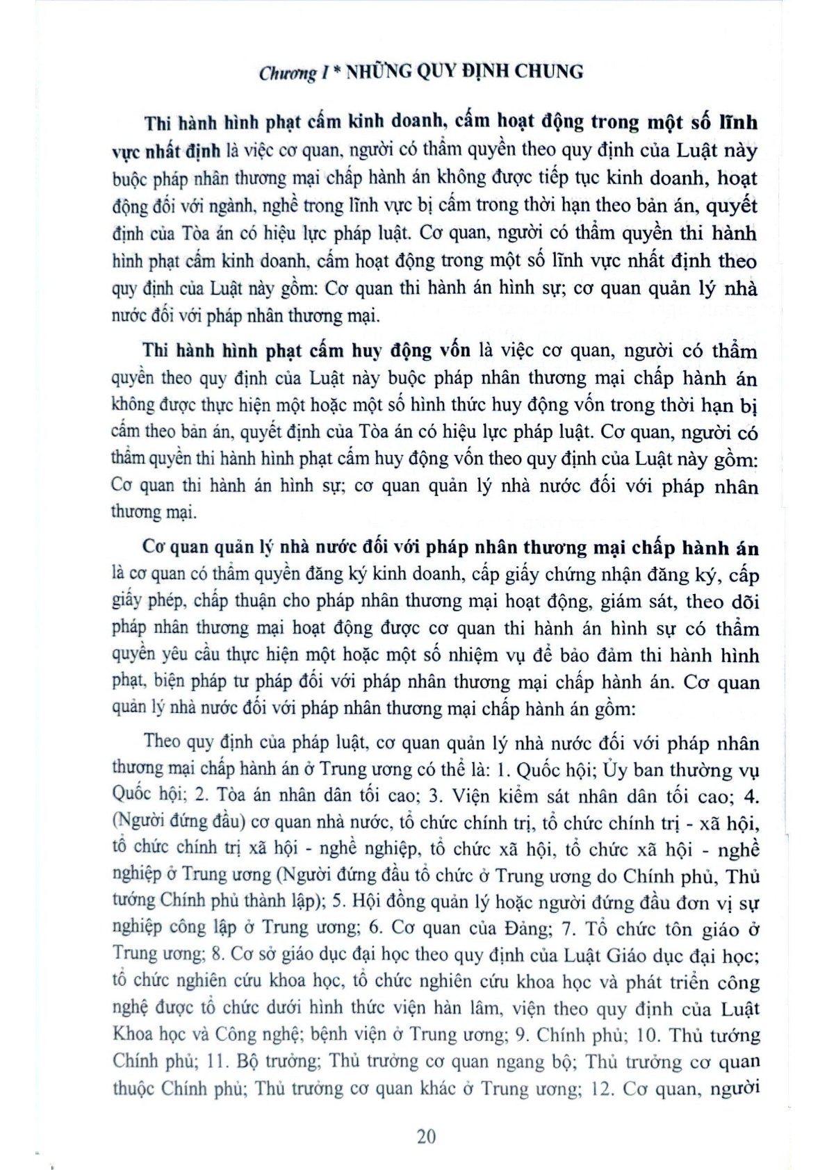 Bình Luận Luật Thi Hành Án Hình Sự Năm 2019 (Sách Chuyên Khảo) - Thượng tướng Lê Quý Vương