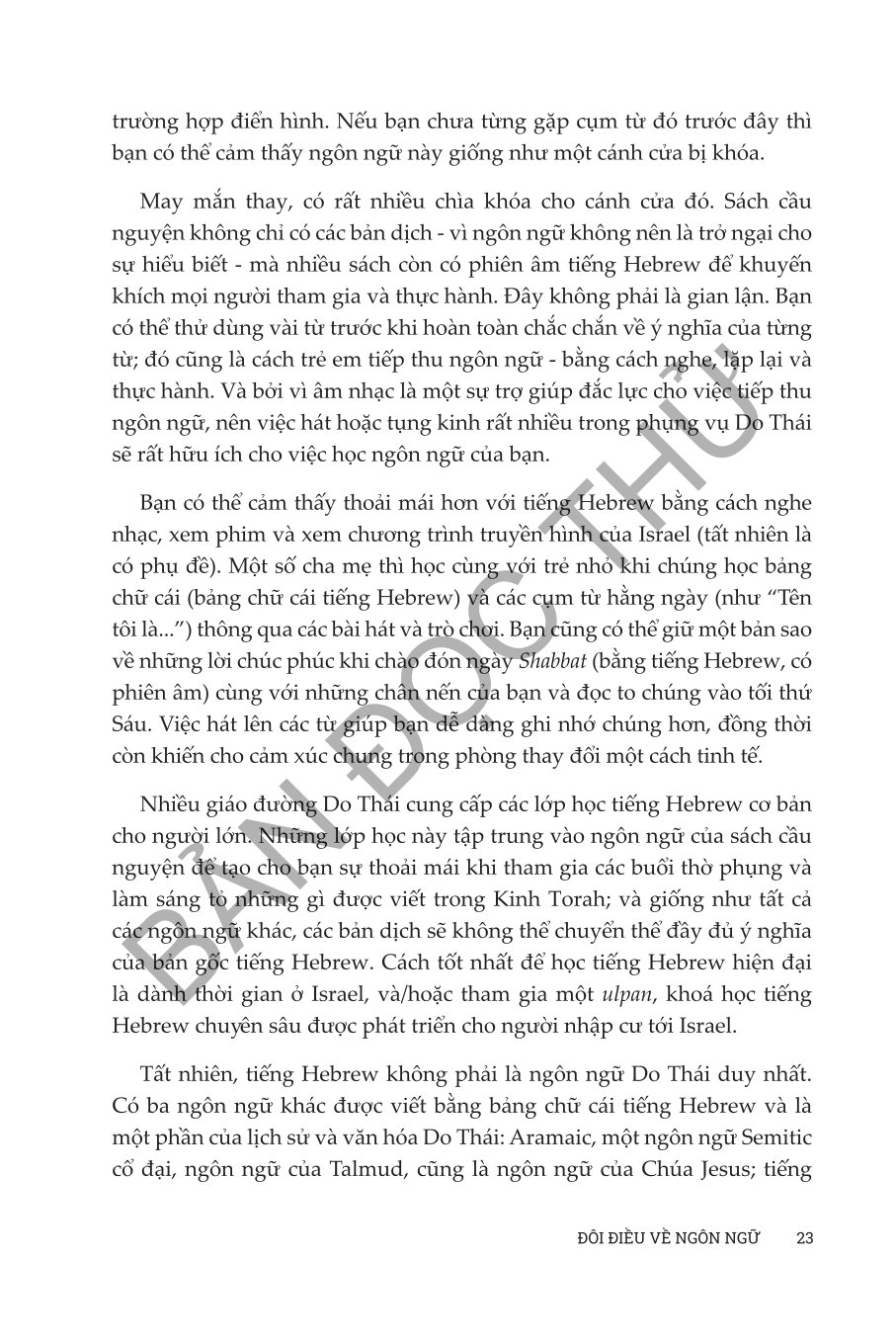 Sống Và Tư Duy Như Người Do Thái - Anita Diamant & Howard Cooper