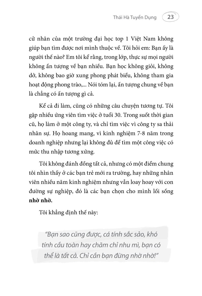 Tìm Việc Đúng Cách Không Cần Luồn Lách - Thái Hà Tuyển Dụng