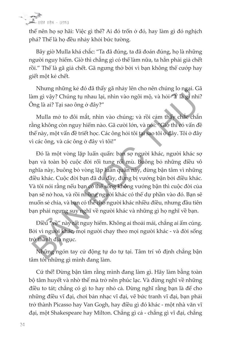 Vừa Vặn - Thuận Theo Lẽ Tự Nhiên - Một Diễn Giải Tinh Thần Về Trang Tử - Osho