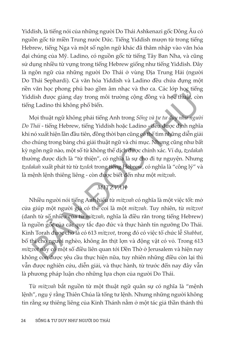 Sống Và Tư Duy Như Người Do Thái - Anita Diamant & Howard Cooper