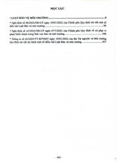 Luật Bảo Vệ Môi Trường Và Văn Bản Hướng Dẫn Thi Hành - Quốc Hội