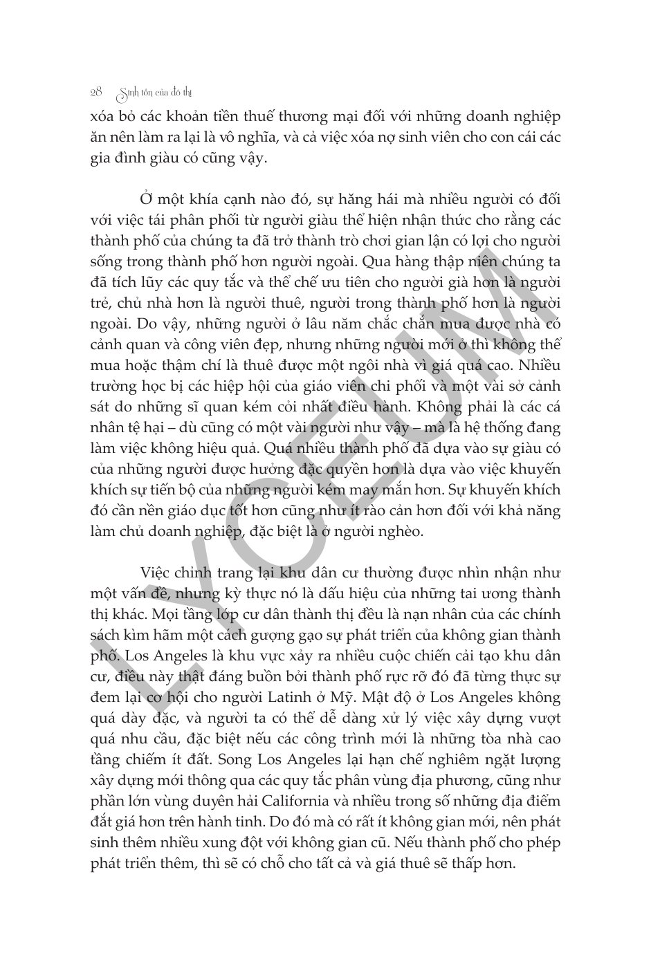 Sinh Tồn Của Đô Thị - Edward Glaeser & David Cutler