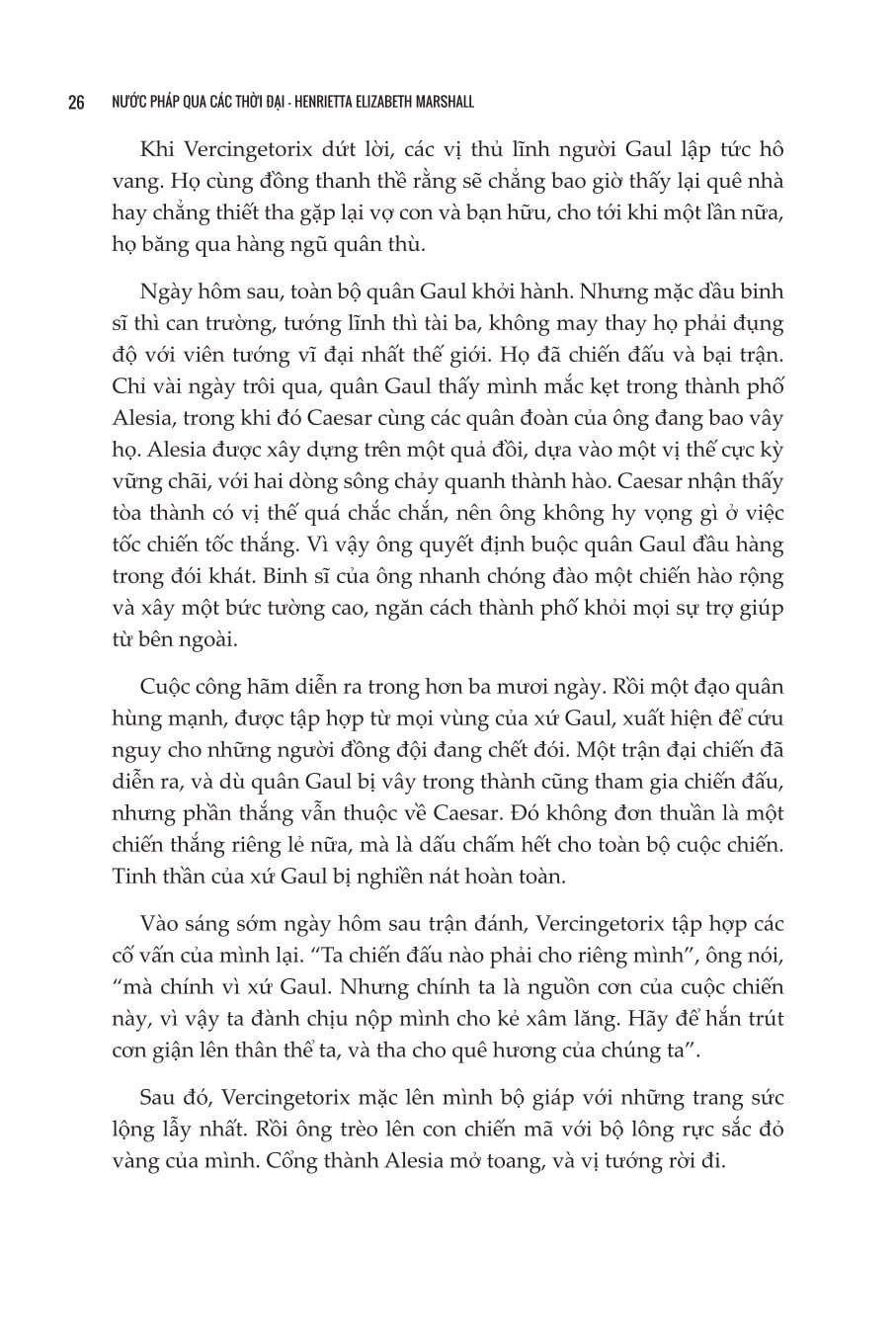 Nước Pháp Qua Các Thời Đại - Henrietta Elizabeth Marshall