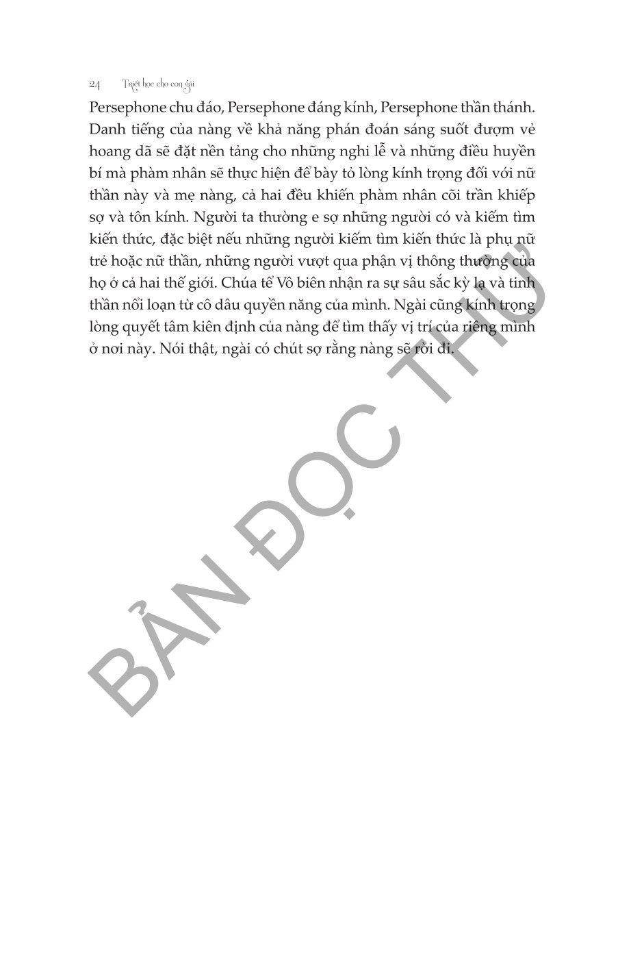 Triết Học Cho Con Gái - Melissa M. Shew & Kimberly K. Garchar