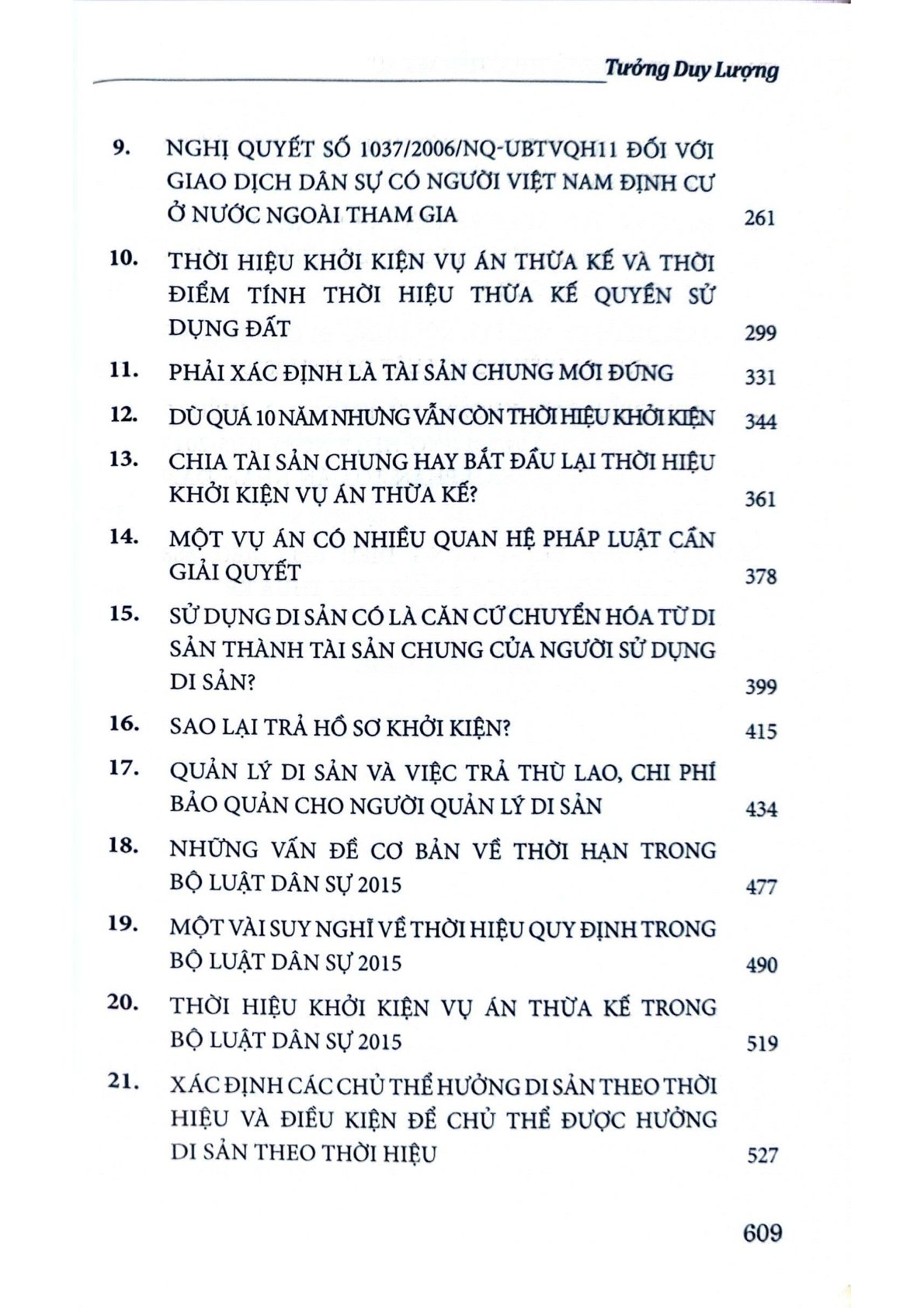 Thời Hiệu, Thừa Kế Và Thực Tiễn Xét Xử ( Tái Bản Lần Thứ Nhất, Có Sửa Đổi, Bổ Sung) - Tưởng Duy Lượng