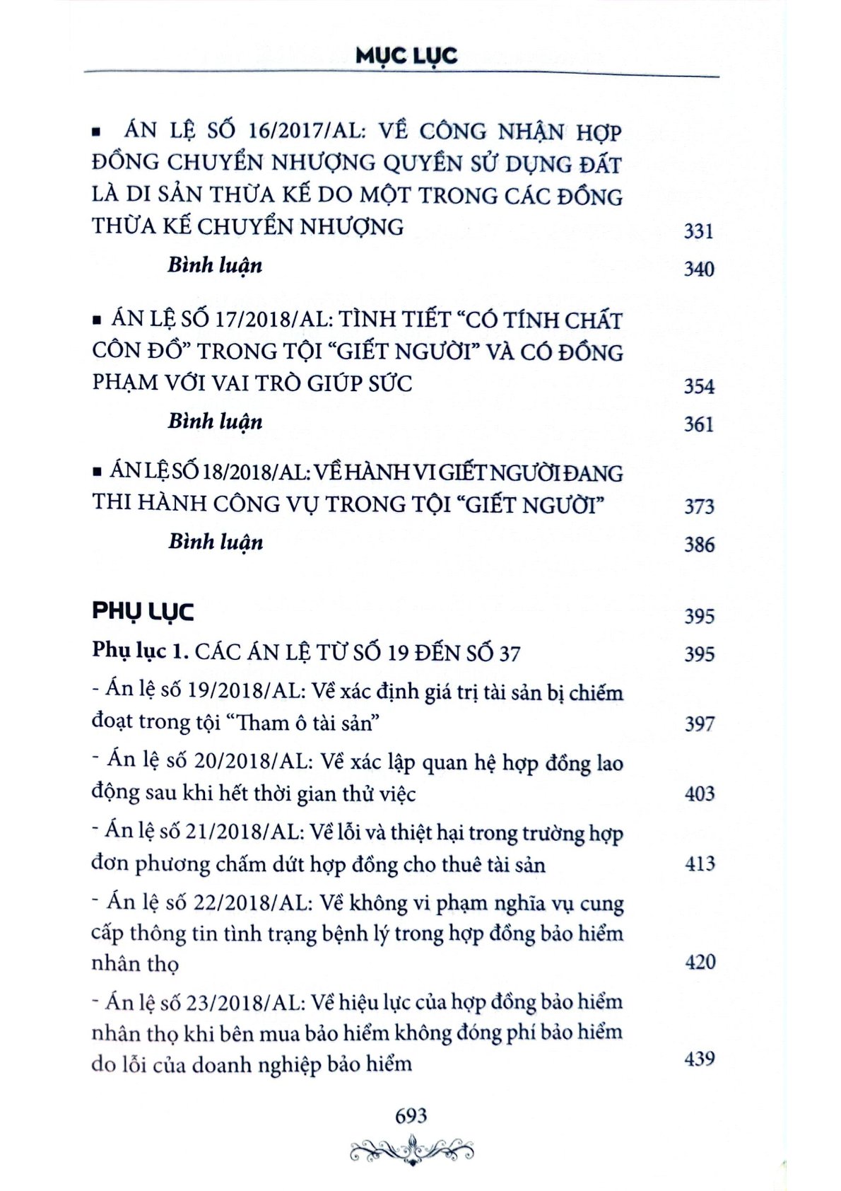 Bình Luận Khoa Học Bản Án Và Án Lệ - Tập 1 - Tưởng Duy Lượng