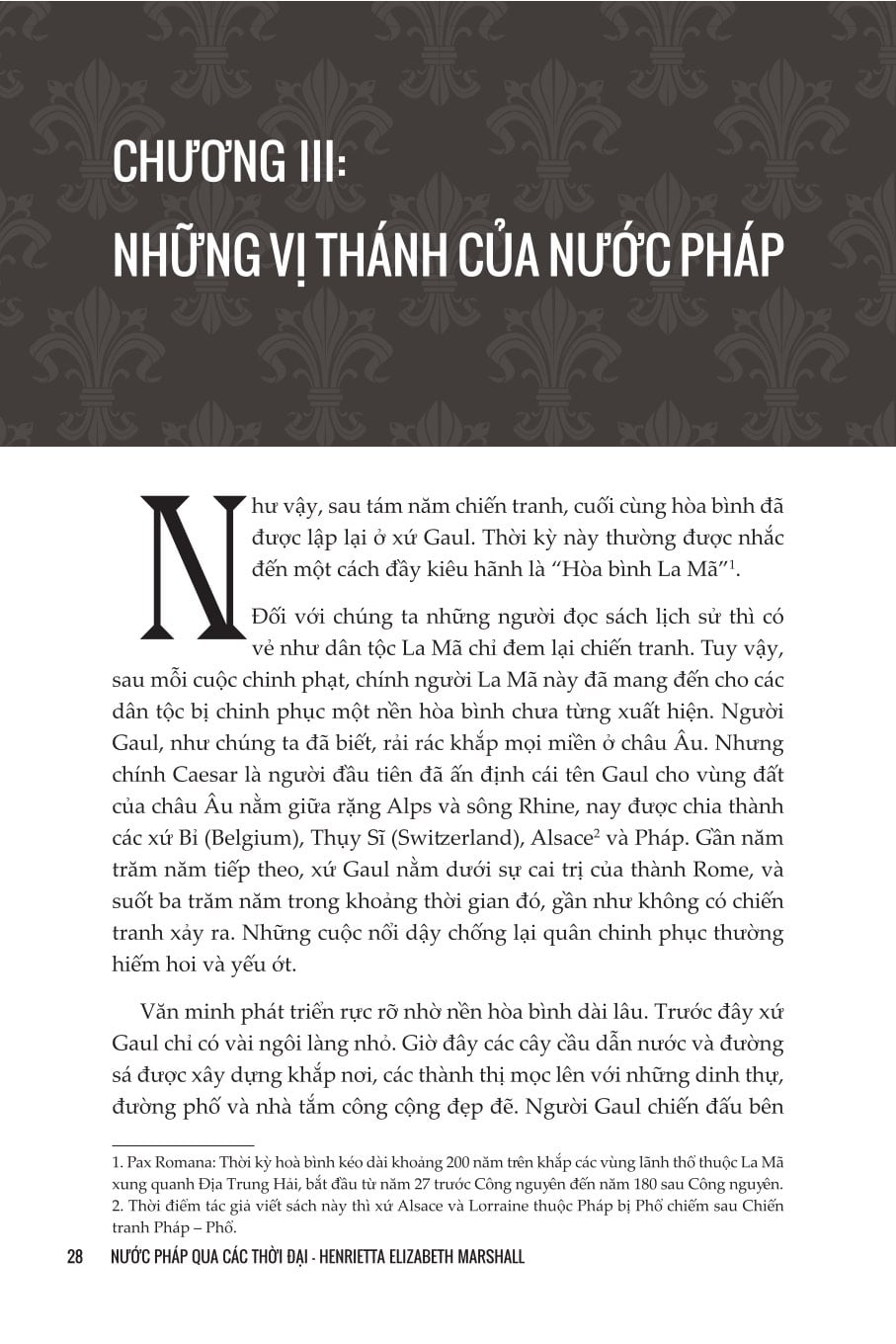 Nước Pháp Qua Các Thời Đại - Henrietta Elizabeth Marshall