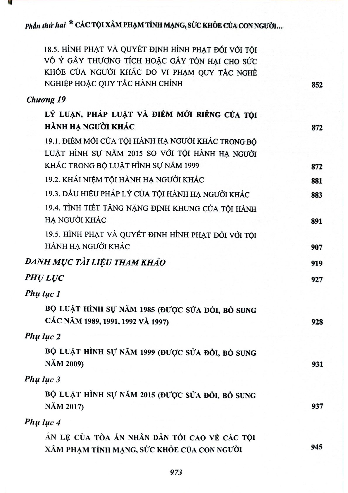 Pháp Luật Hình Sự Việt Nam Về Các Tội Xâm Phạm Tính Mạng, Sức Khỏe Của Con Người - TS.Đỗ Đức Hồng Hà (Chủ Biên)