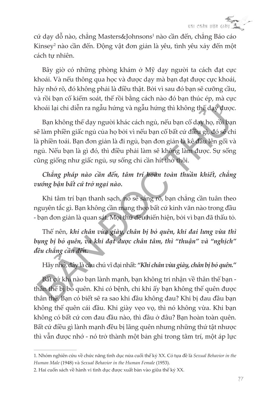 Vừa Vặn - Thuận Theo Lẽ Tự Nhiên - Một Diễn Giải Tinh Thần Về Trang Tử - Osho