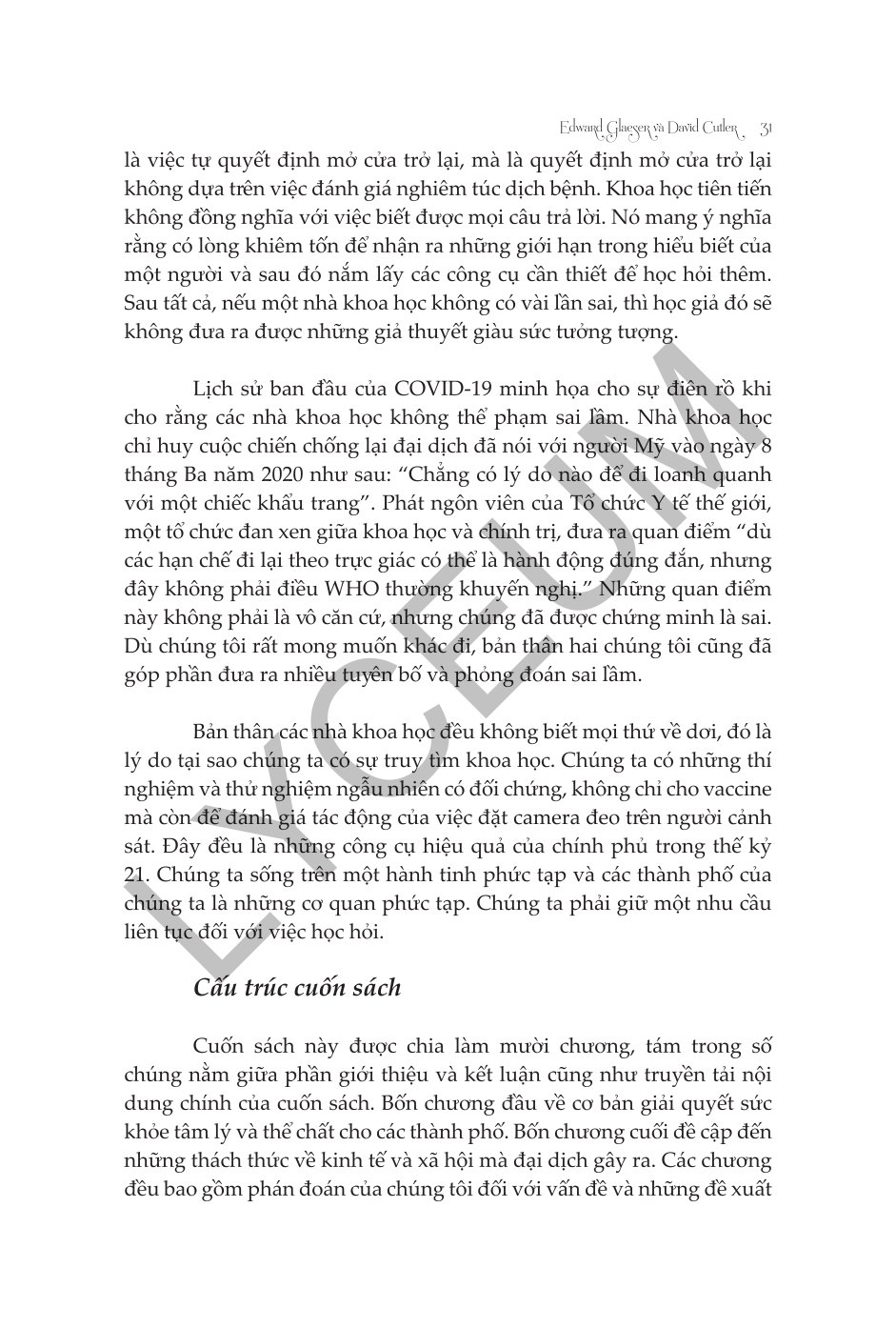 Sinh Tồn Của Đô Thị - Edward Glaeser & David Cutler