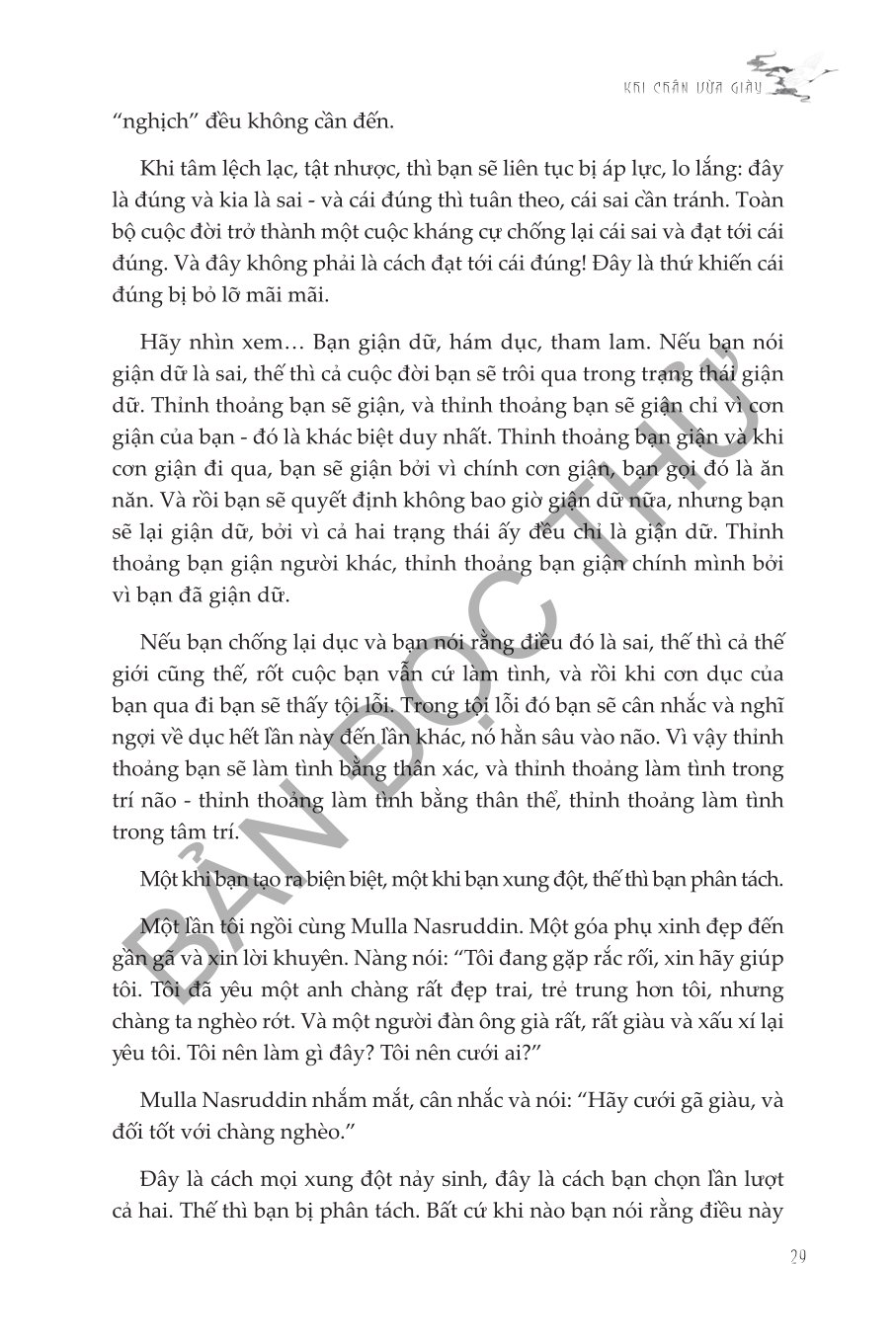 Vừa Vặn - Thuận Theo Lẽ Tự Nhiên - Một Diễn Giải Tinh Thần Về Trang Tử - Osho