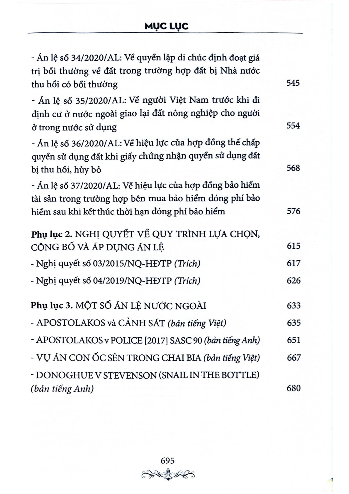 Bình Luận Khoa Học Bản Án Và Án Lệ - Tập 1 - Tưởng Duy Lượng