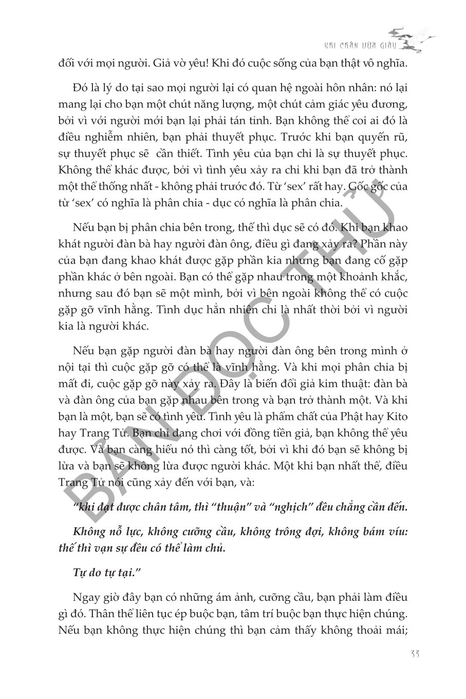 Vừa Vặn - Thuận Theo Lẽ Tự Nhiên - Một Diễn Giải Tinh Thần Về Trang Tử - Osho