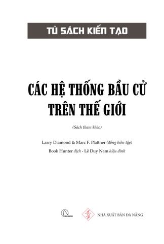  Các Hệ Thống Bầu Cử Trên Thế Giới - Larry Diamond & Marc F. Plattner 