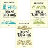  Combo 3 Quyển Lược Sử (Kinh Tế Học + Triết Học + Khoa Học) 