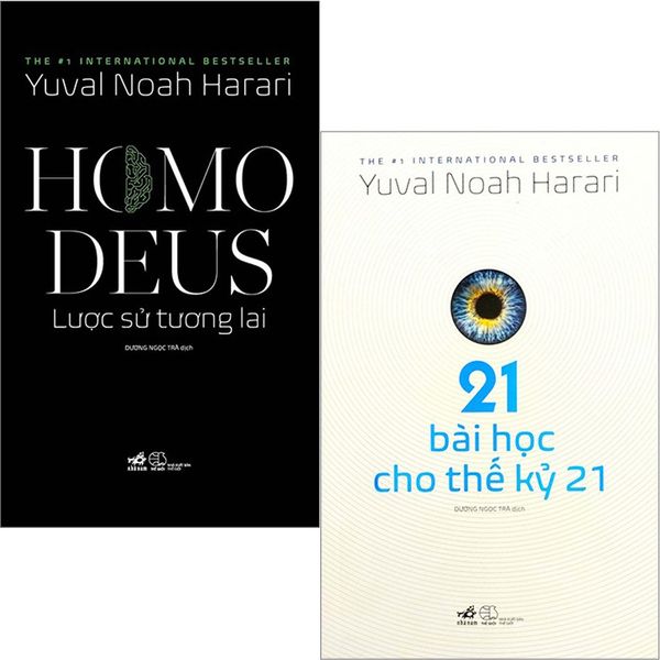  Combo 2 Quyển Homo Deus - Lược Sử Tương Lai + 21 Bài Học Cho Thế Kỷ 21 