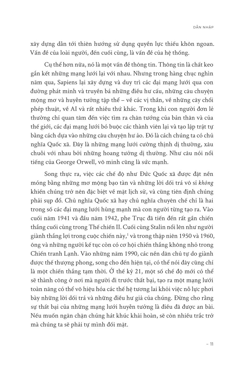 NEXUS - Lược Sử Của Những Mạng Lưới Thông Tin Từ Thời Đại Đồ Đá Đến Trí Tuệ Nhân Tạo - Yuval Noah Harari (Bìa Mềm)