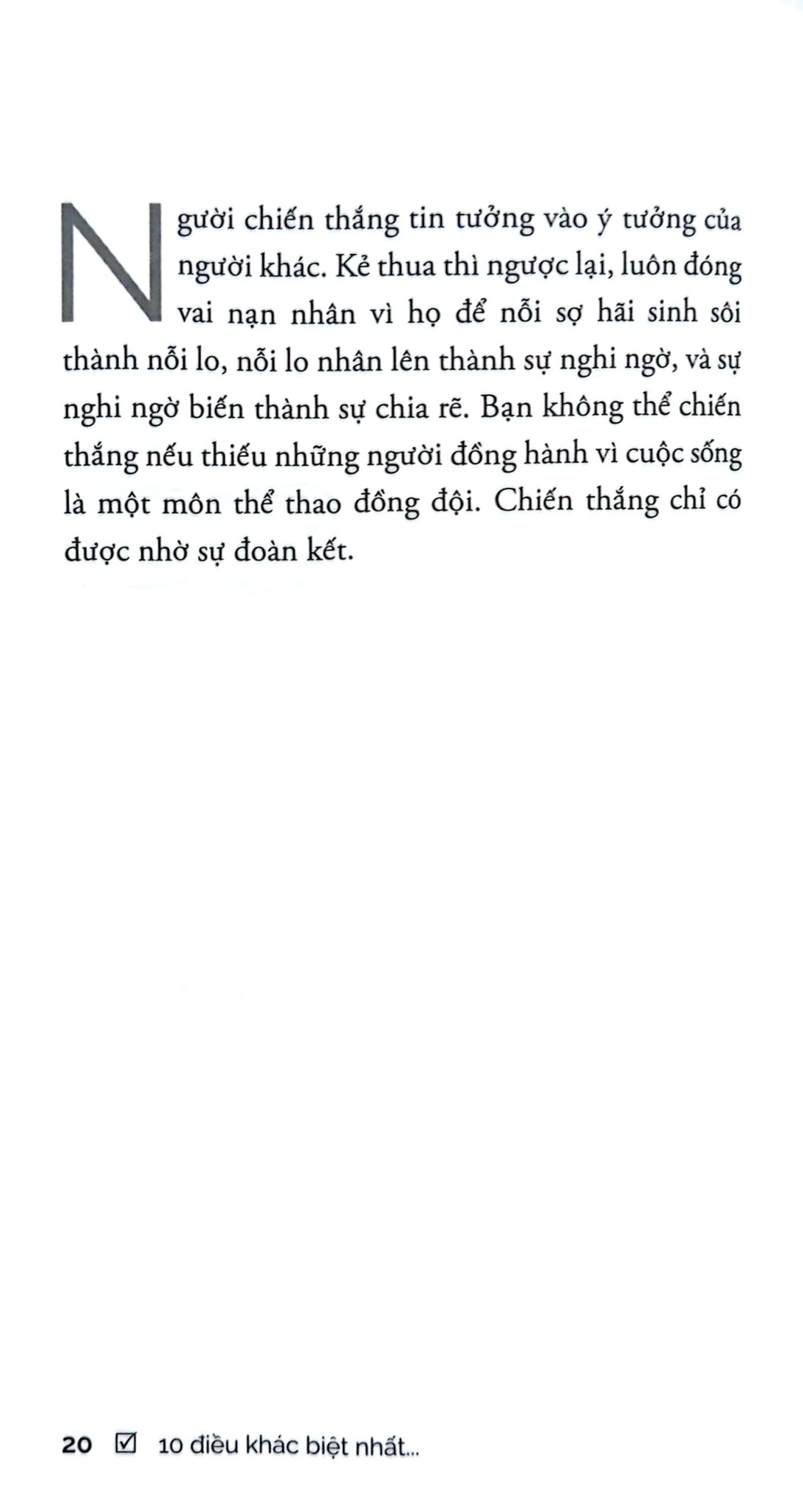 10 Điều Khác Biệt Giữa Kẻ Thắng Và Người Thua - Keith Cameron Smith