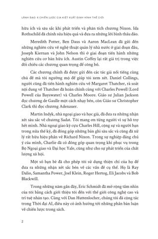  Lãnh Đạo - 6 chiến lược gia kiệt xuất định hình thế giới - Henry Kissinger 