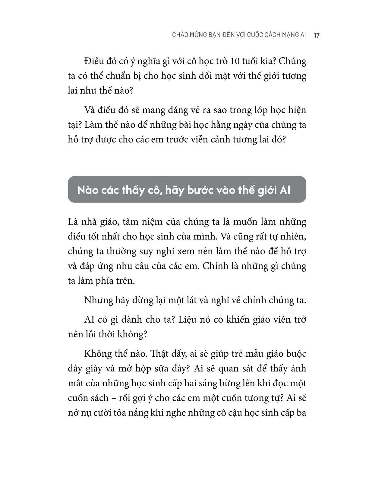 AI Cho Thầy Cô - Hướng Dẫn Ứng Dụng Nhanh Và Hiệu Quả Trong Lớp Học - Matt Miller