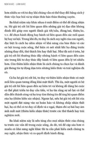  Nghĩ Khác - Làm Khác (Bìa Cứng) - GS. Trương Nguyện Thành 