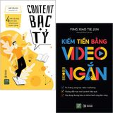  Bộ Đôi Sách Cầm Tay Chỉ Việc Cho Người Muốn Kiếm Tiền Online 2025 (Kiếm Tiền Bằng Video Ngắn + Content Bạc Tỷ) 