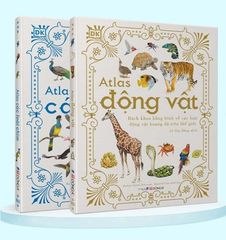 Combo 2 Quyển Atlas Động Vật + Atlas Các Loài Chim - Barbara Taylor, Richard Orr