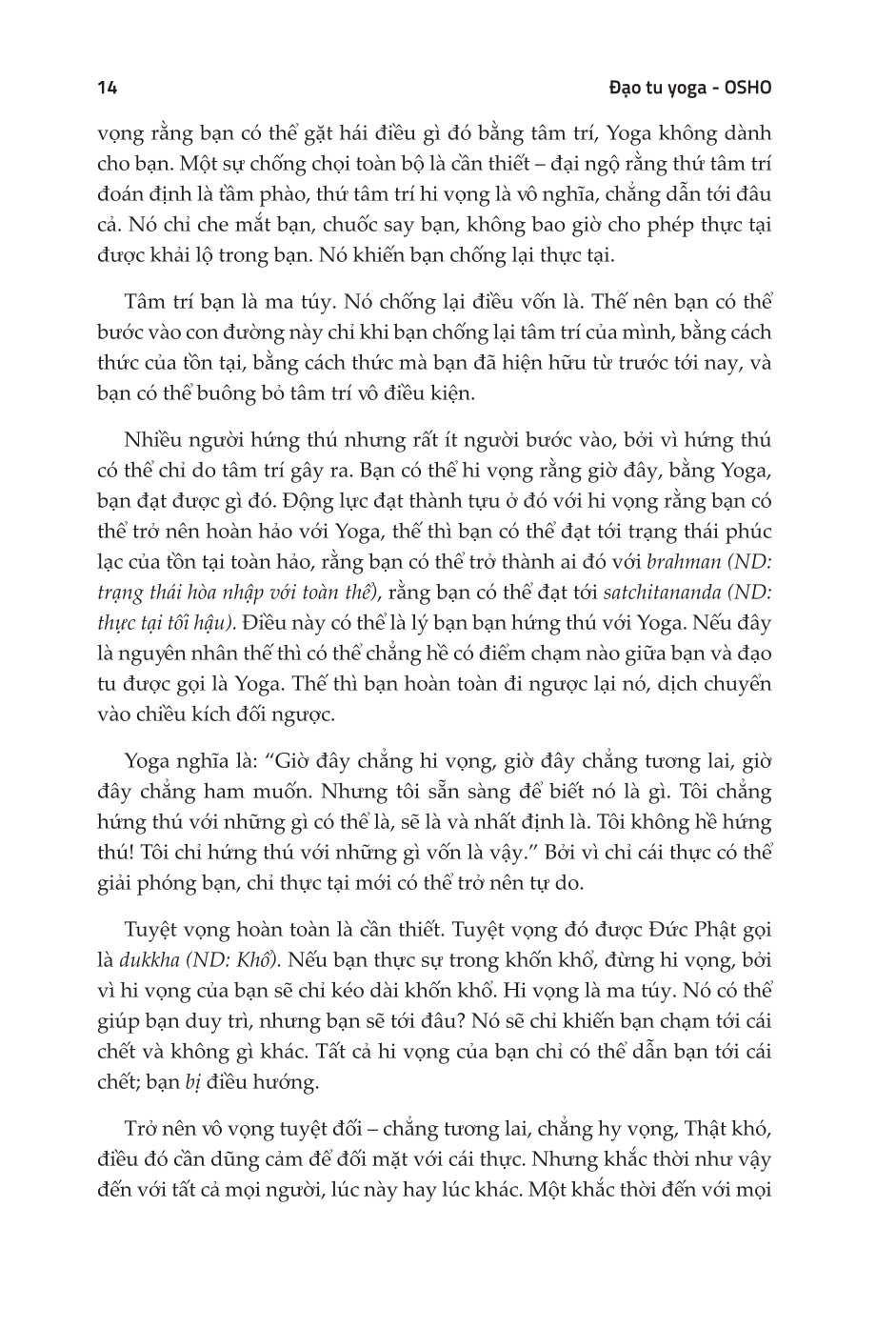 Đạo Tu Yoga - Osho