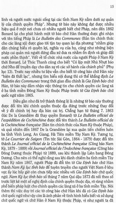 Hai Tờ Báo Chữ Hán Ở Nam Kỳ Đầu Thời Pháp Thuộc - Cao Tự Thanh
