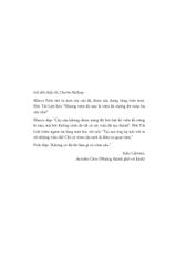 Những Tinh Túy Chọn Lọc Trong Kinh Tạng Nikāya - 
Glenn Wallis
