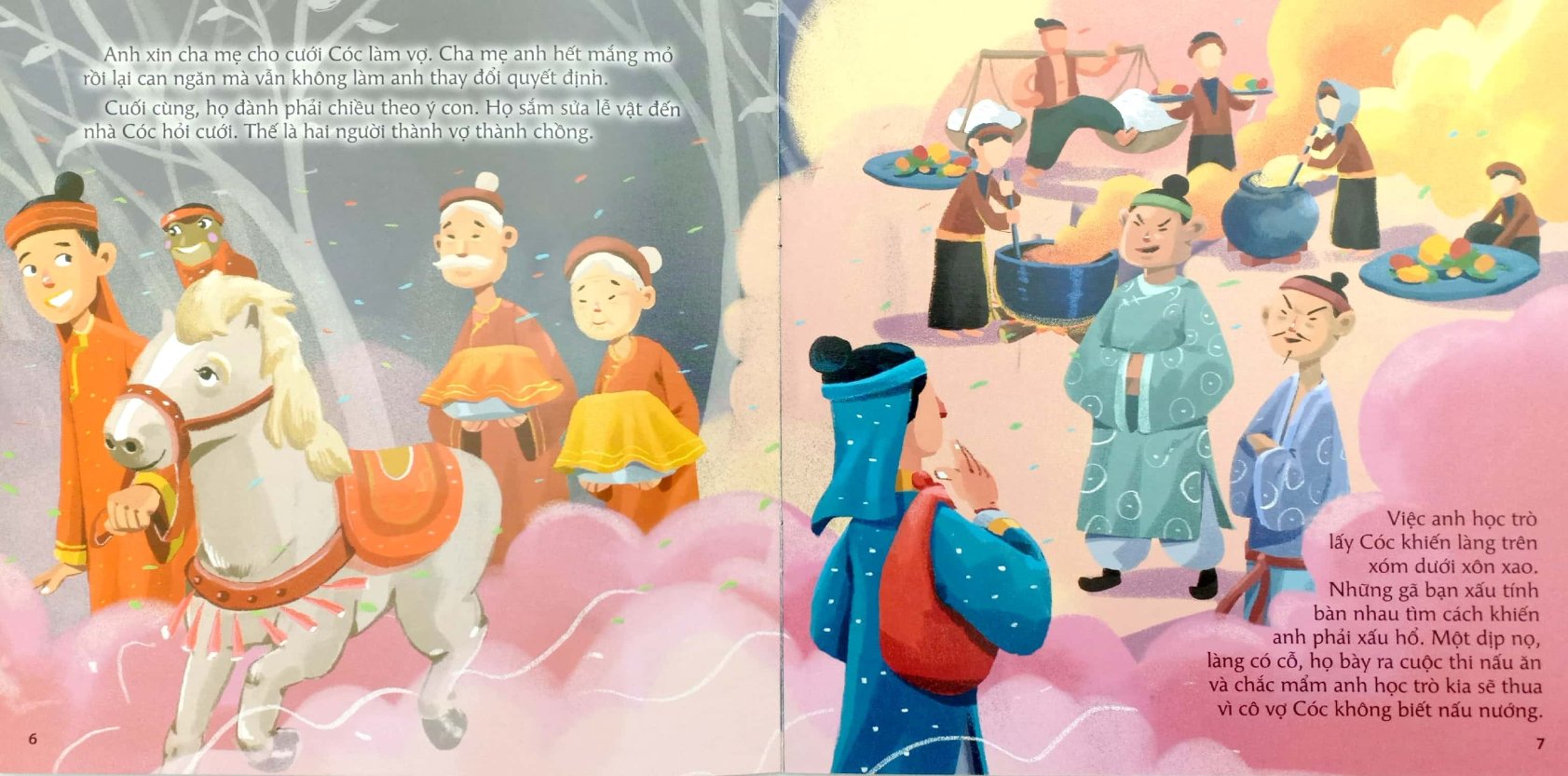 Combo 5 Quyển Cổ Tích Việt Nam Cho Bé ( Cây Khế + Chiếc Áo Tàng Hình + Nàng Tiên Cóc + Sự Tích Cái Chổi + Sự Tích Con Khỉ ) - Nhiều Tác Giả