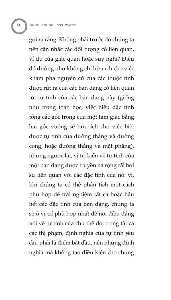 Bàn Về Linh Hồn - Aristotle