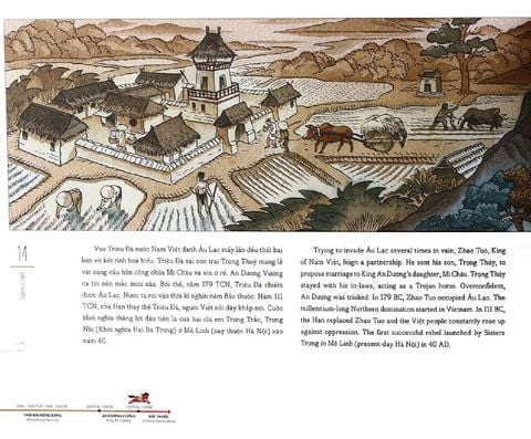 Combo 2 Quyển Lược Sử Nước Việt Bằng Tranh - Viet Nam - A Brief History In Pictures + Lược Sử Nước Việt Bằng Tranh 