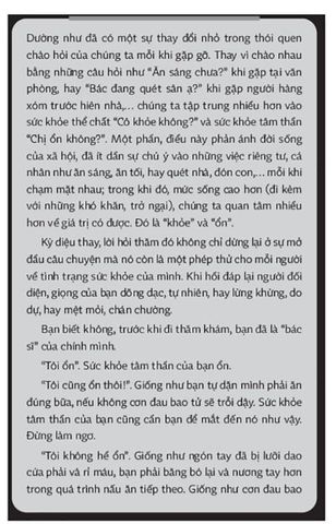  Sống Khỏe Từ A Đến Z - Tâm Trí An Lành - 
TS. Trịnh Vạn Ngữ, ThS. Nguyễn Võ Huệ Anh 