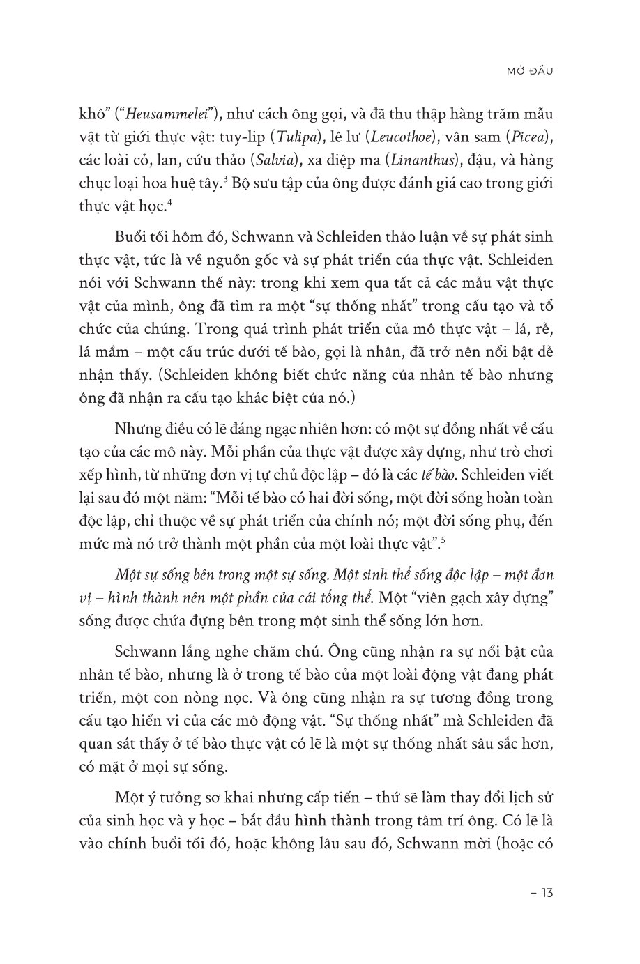 Khúc Ca Của Tế Bào - Khám Phá Phần Tử Cơ Bản Của Sinh Vật Và Con Người Mới - Siddhartha Mukherjee