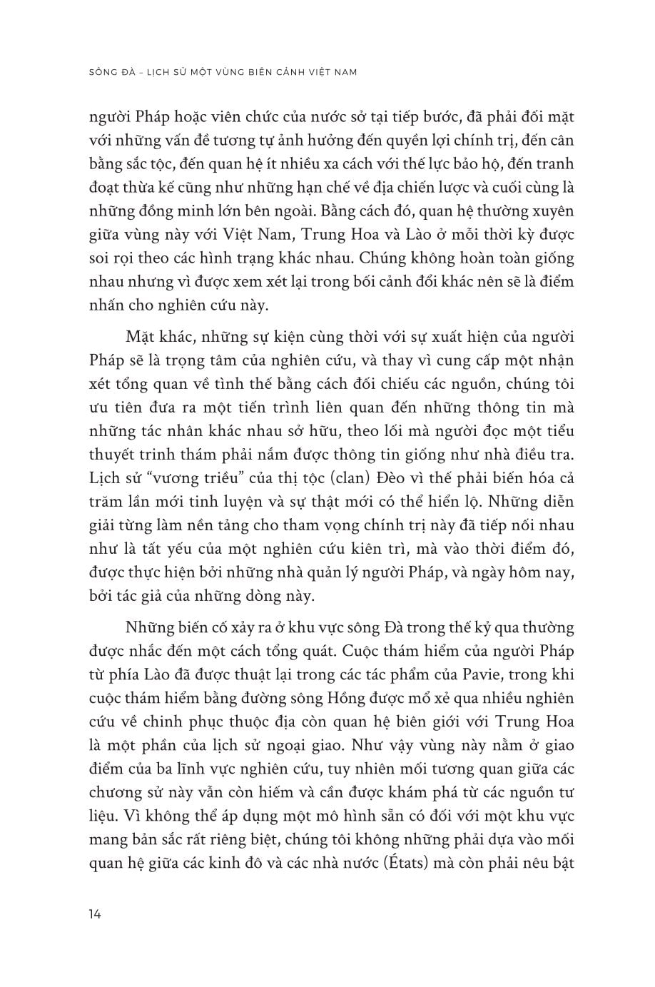 Sông Đà - Lịch Sử Một Vùng Biên Cảnh Việt Nam - Philippe Le Failler