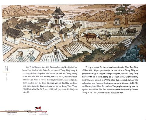  Combo 2 Quyển Lược Sử Nước Việt Bằng Tranh - Viet Nam - A Brief History In Pictures + Lược Sử Nước Việt Bằng Tranh 