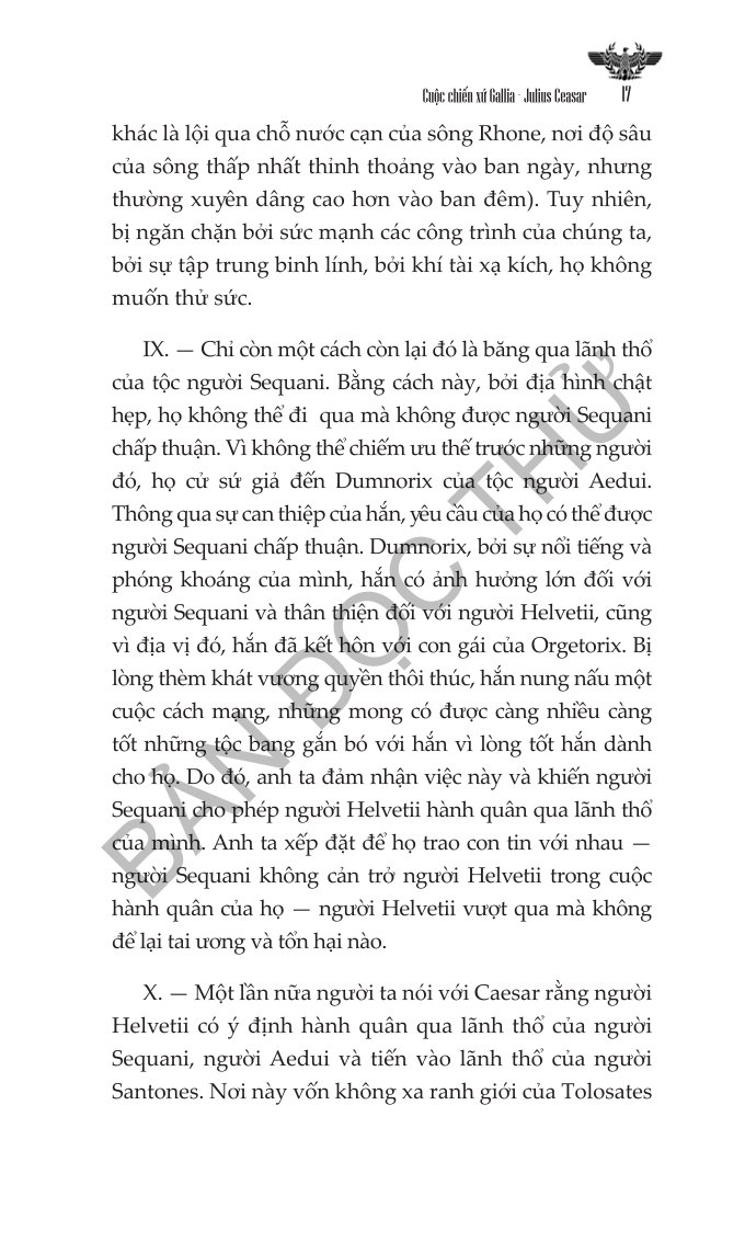 Cuộc Chiến Xứ Gallia - Nghệ Thuật Chiến Tranh Và Ngoại Giao Của Julius Caesar - Julius Caesar