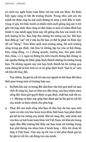  Nghĩ Khác - Làm Khác (Bìa Cứng) - GS. Trương Nguyện Thành 
