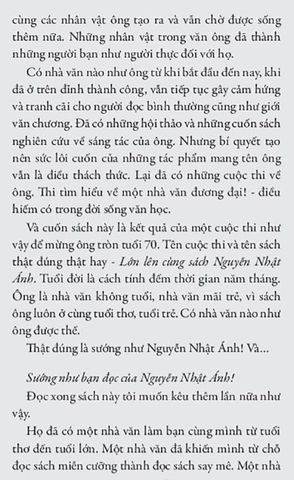 Lớn Lên Cùng Sách Nguyễn Nhật Ánh - Nhiều Tác Giả 