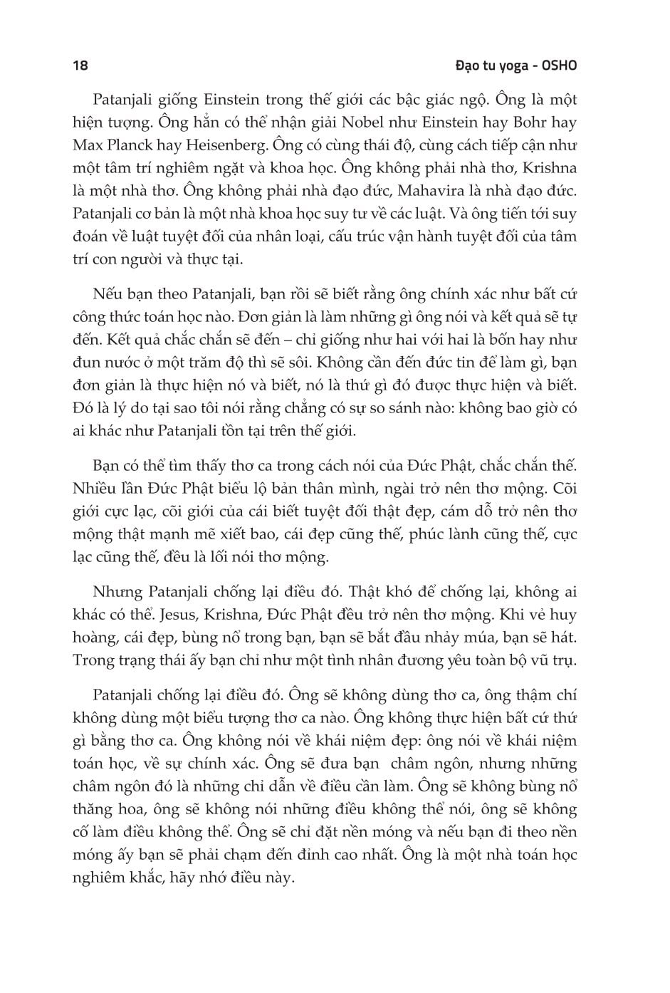 Đạo Tu Yoga - Osho