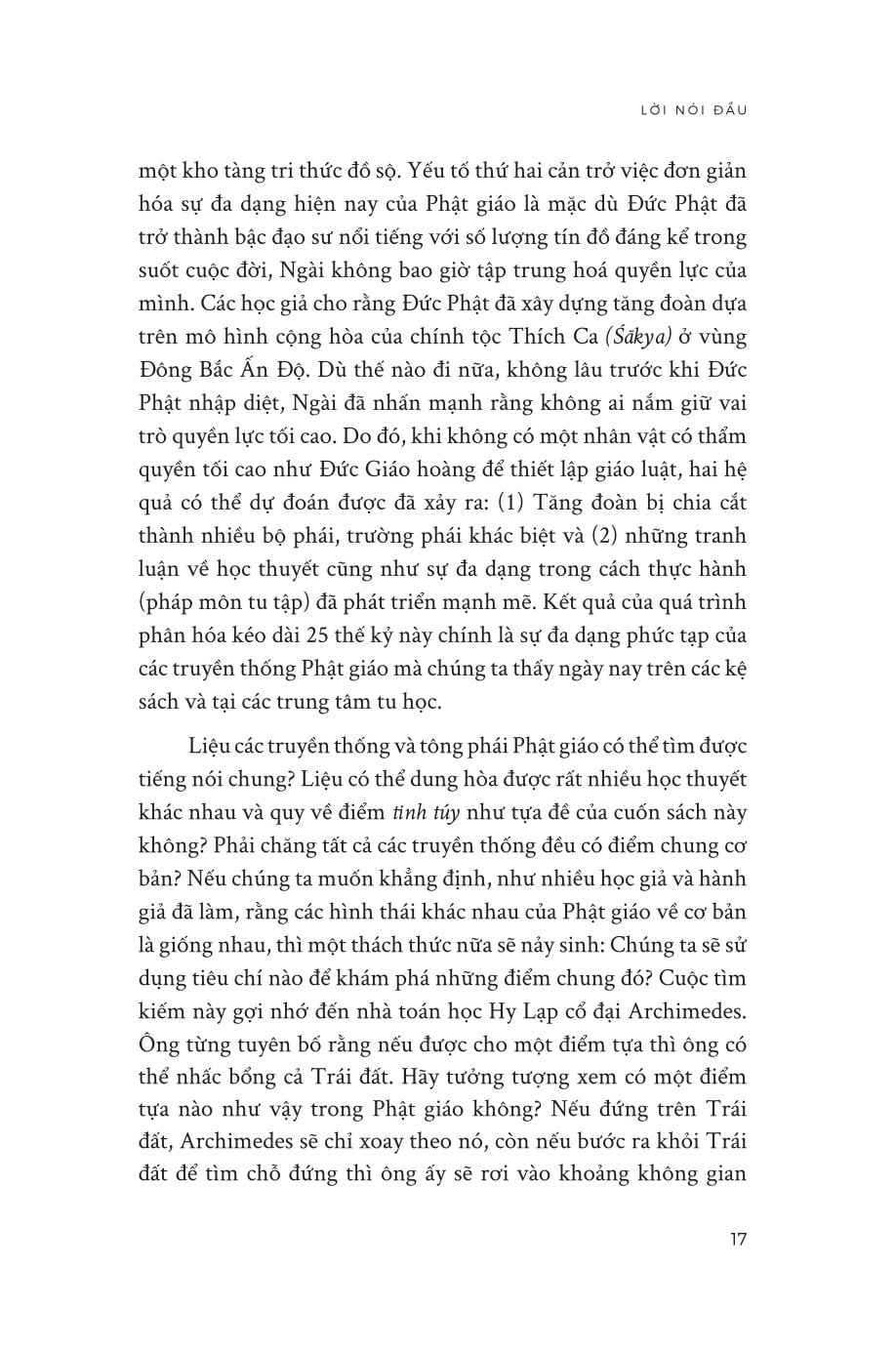 Những Tinh Túy Chọn Lọc Trong Kinh Tạng Nikāya - 
Glenn Wallis