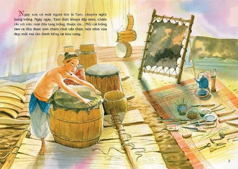  Combo 5 Quyển Tranh Truyện Dân Gian Việt Nam ( Ba Vật Thần Kì + Ngôi Đền Giữa Biển + Người Bán Trống Và Lũ Quỷ + Người Con Nuôi Hiếu Thảo + Ông Quan Thông Minh ) - Nhiều Tác Giả 