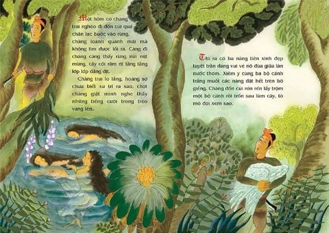  Combo 5 Quyển ( Tranh Truyện Dân Gian Việt Nam (Chuyện Trê Cóc + Sơn Tinh Thuỷ Tinh + Âu Cơ - Lạc Long Quân + Ngưu Lang Chức Nữ + Thạch Sanh ) 