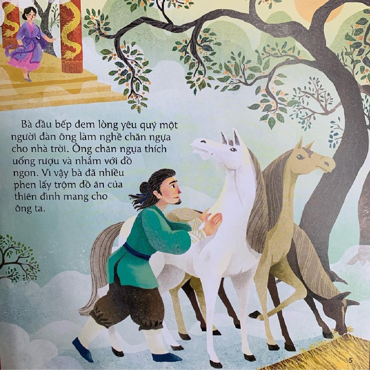 Combo 5 Quyển Cổ Tích Việt Nam Cho Bé ( Cây Khế + Chiếc Áo Tàng Hình + Nàng Tiên Cóc + Sự Tích Cái Chổi + Sự Tích Con Khỉ ) - Nhiều Tác Giả