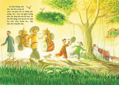  Combo 5 Quyển Tranh Truyện Dân Gian Việt Nam ( Ba Vật Thần Kì + Ngôi Đền Giữa Biển + Người Bán Trống Và Lũ Quỷ + Người Con Nuôi Hiếu Thảo + Ông Quan Thông Minh ) - Nhiều Tác Giả 