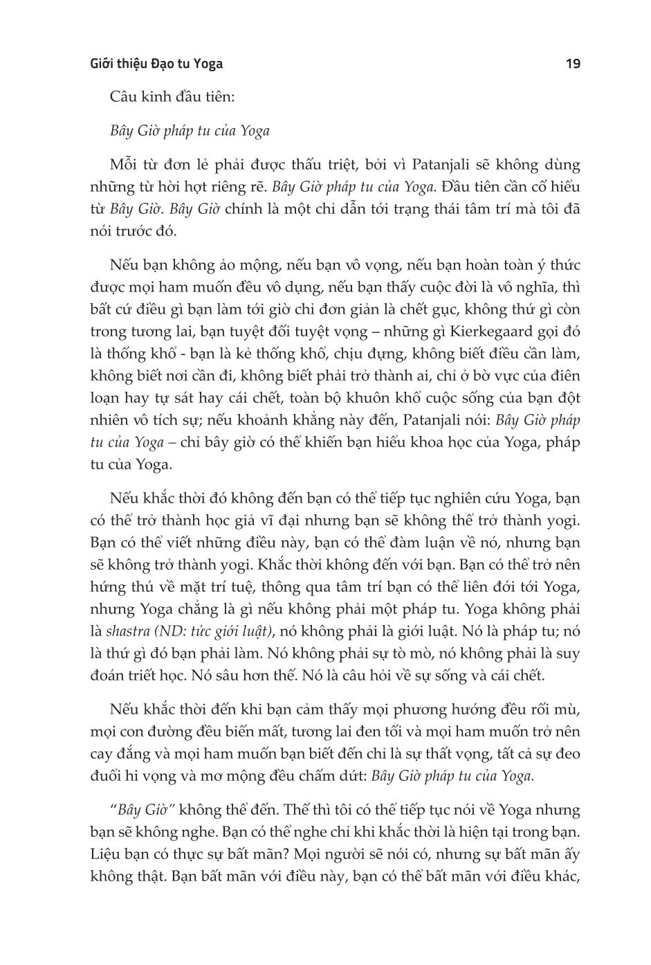 Đạo Tu Yoga - Osho